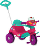 Triciclo Velobaby G2 Passeio e Pedal Rosa Bandeirante