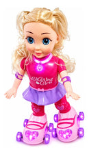 Boneca Patinadora Diversas Cores