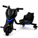 Triciclo Elétrico Drift 350W com Bluetooth, LED e Assento Ajustável