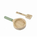 Kit Minicozinha Terracotta - 3 conjuntos (panela, frigideira e prato) - Lume Brinquedos